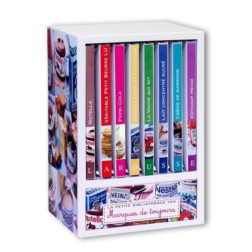 La Petite Bibliothèque Des Marques De Toujours - 8 Livres Et Un Cahier De Recette