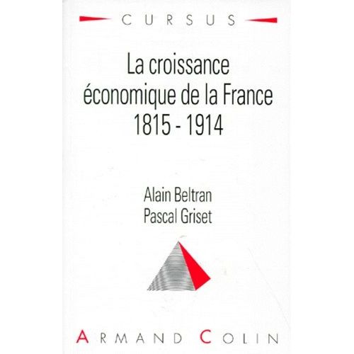 La Croissance Économique De La France, 1815-1914