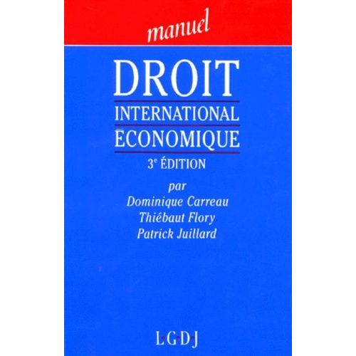 Droit International Économique