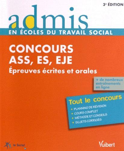Concours Ass, Es, Eje - Epreuves Écrites Et Orales