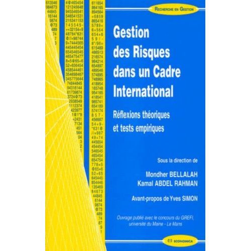 Gestion Des Risques Dans Un Cadre International - Réflexions Théoriques Et Tests Empiriques