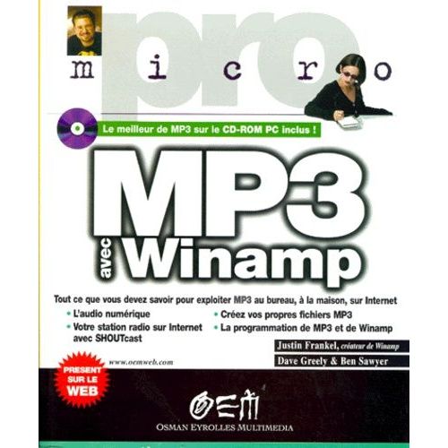 Mp3 Avec Winamp - Avec Cd-Rom