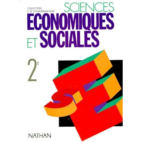 Sciences Economiques Et Sociales 2nde - Programme 1993