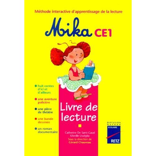 Mika, Ce1 - Méthode Interactive D'apprentissage De La Lecture, Livre De Lecture