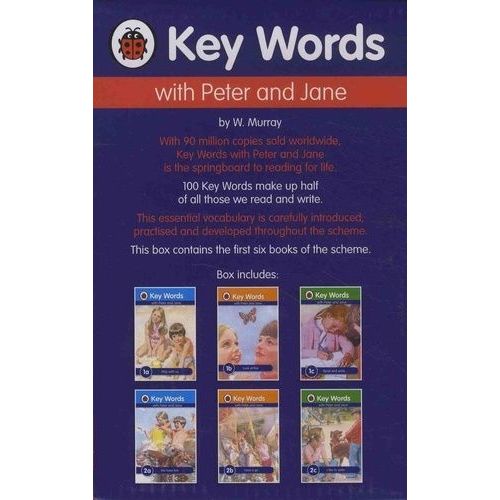 Key Words With Peter And Jane - Coffret En 6 Volumes : 1a, Play With Us - 1b, Look At This - 1c, Read And Write - 2a, We Have Fun - 2b, Have A Go - 2c, I Like To Write
