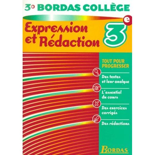 Expression Et Rédaction 3ème