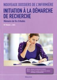 Initiation À La Demarche De Recherche - Mémoire De Fin D'études