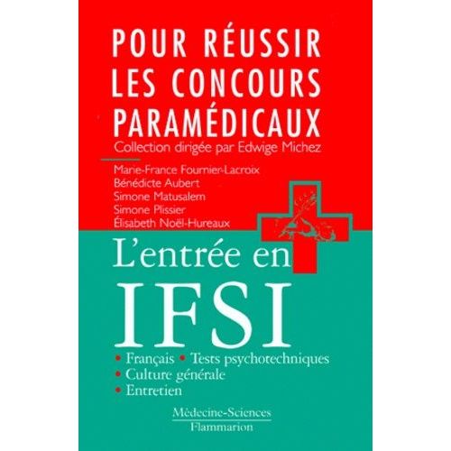 L'entrée En Ifsi