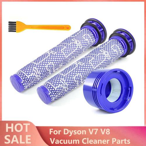 Remplacement Du Pré-Filtre Dyson V8 + Post-Filtre Hepa, Aspirateur Sans Fil Absolu Compatible Avec Dyson V7 V8 9109-May4710