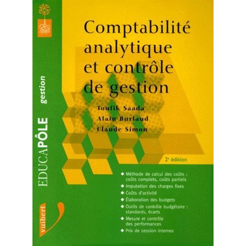 Comptabilité Analytique Et Contrôle De Gestion - 2ème Édition