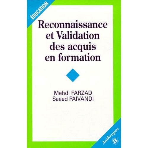 Reconnaissance Et Validation Des Acquis En Formation