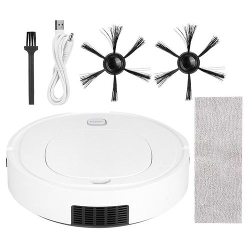 Aspirateur Robot Automatique Intelligent De Balayage De Sol, Rechargeable Par Usb, Pour La Maison 9109-May22