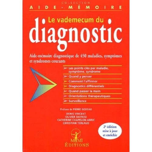 Le Vademecum Du Diagnostic - 2ème Édition