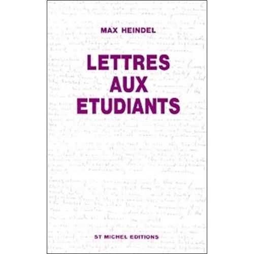 Lettres Aux Étudiants