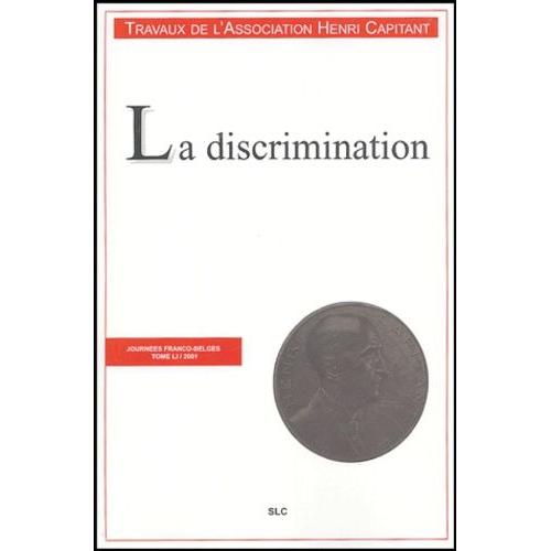 La Discrimination - Journées Franco-Belges 2001