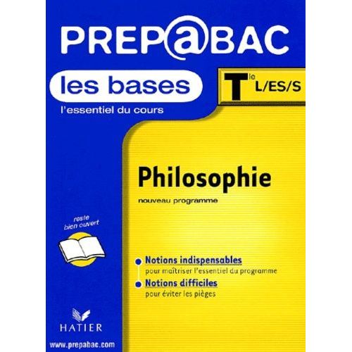 Philosophie Tle L, Es, S