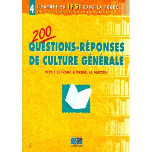 200 Questions-Reponses De Culture Generale