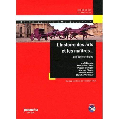 L'histoire Des Arts Et Les Maîtres - De L'école Primaire - (1 Cd-Rom)