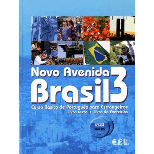 Novo Avenida Brasil 3 - Curso Basico De Português Para Estrangeiros (2 Cd Audio)