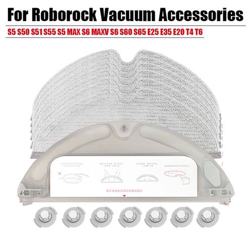 Réservoir D'Eau Pour Roborock S5 Max S6 Maxv S51 S55 E35 E20 C10 T4 T6, Accessoires, Chiffon De Nettoyage Lavable, Pièces De Robot Xiaomi 9109-May499
