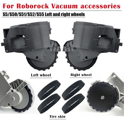 Roue De Marche De Remplacement Pour Aspirateur Robot Xiaomi, Pièces De Rechange Pour Roborock S50 S55, Accessoires De Pneu 9109-May375