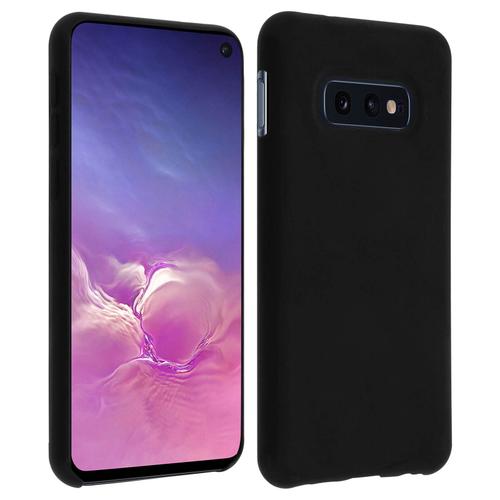 Coque Samsung Galaxy S10e Protection Mat Soft Touch Anti-Rayure Antichoc - Noir