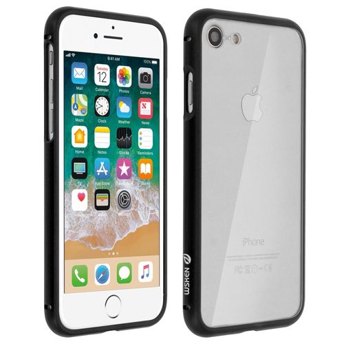 Coque Iphone 7/8 Coque Protection Ouverture + Fermeture Magnétique - Noir