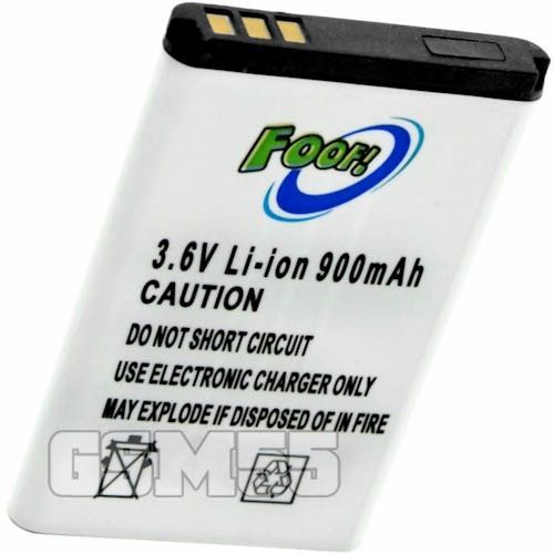 Batterie Nokia 3100 Compatible D'une Puissance De 900 Mah - Blanc