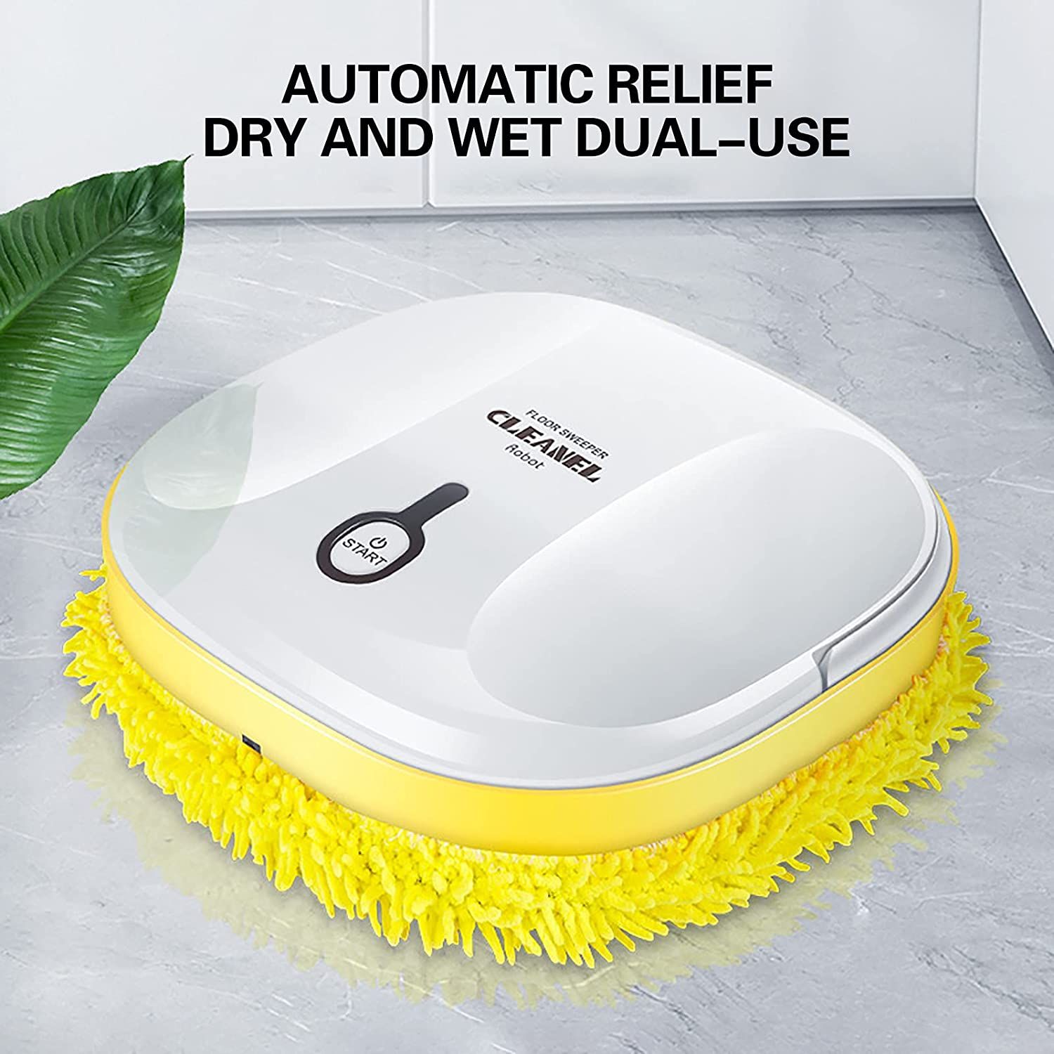 Robot De Nettoyage Intelligent Blanc, Robot De Nettoyage Aut... - 2
