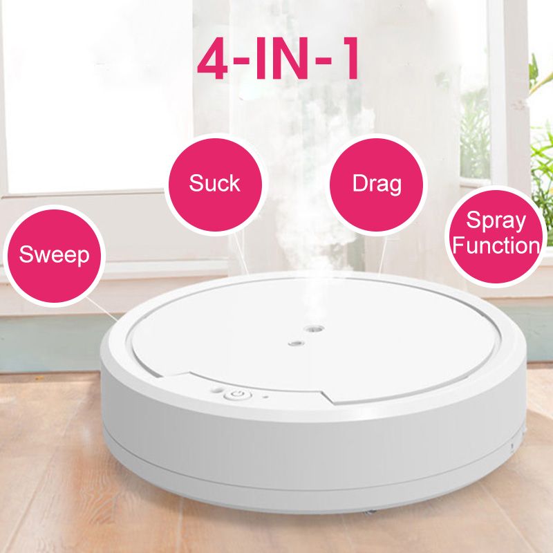 Robot Multifonction Intelligent 4 En 1, Balayage Par Pulvri... - 4