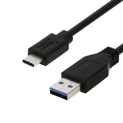Câble USB type C vers USB 2m Charge / Synchro pour Smartphones et Tablettes Noir
