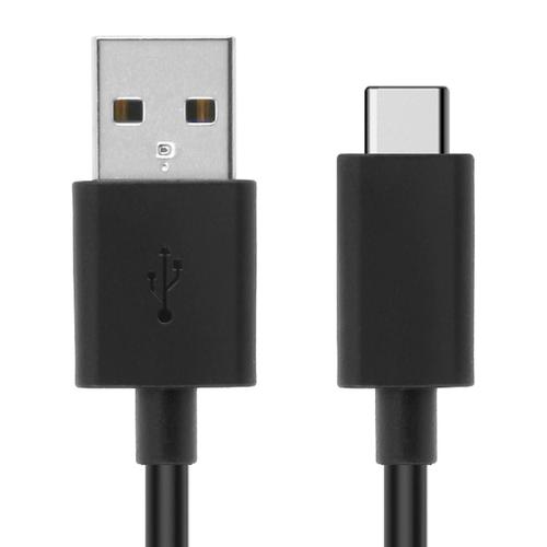 Câble USB vers USB type C d'origine Sony Noir - Longueur 1m