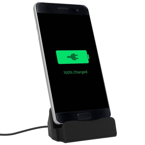 Station D'accueil Smartphone Charge & Synchro Connecteur Micro-Usb - Noir