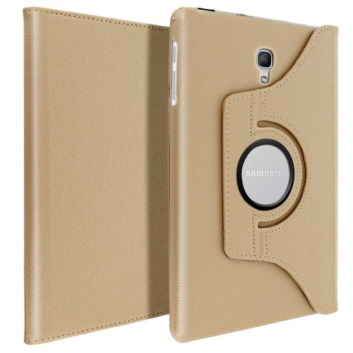 Housse Samsung Galaxy Tab A 10.5 Etui Ajustable Support Orientable 360° Or