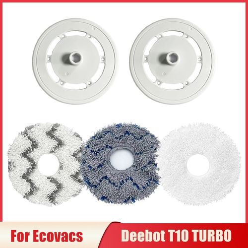 Support De Chiffon De Vadrouille De Haute Qualité, Accessoires De Remplacement Pour Aspirateur Robot Ecovacs Deebot T10 Turbo, Chiffons De Vadrouille 9109-May2758