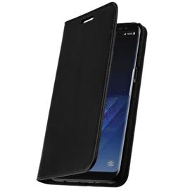H3059, Noir Housse en Cuir Premium Flip Case Portefeuille Etui Coque pour Samsung Galaxy S8 HOOMIL Coque Samsung S8 