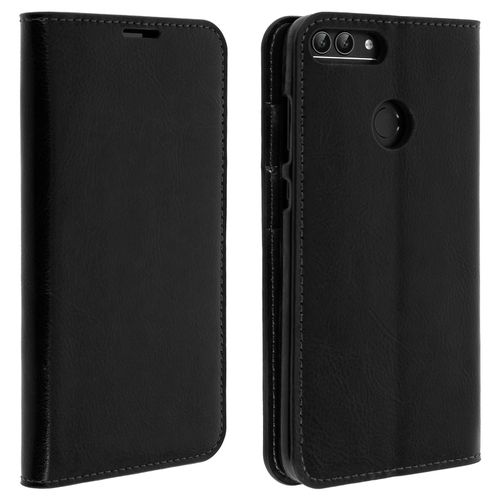 Étui Huawei P Smart Housse Folio Cuir Support Vidéo Noir