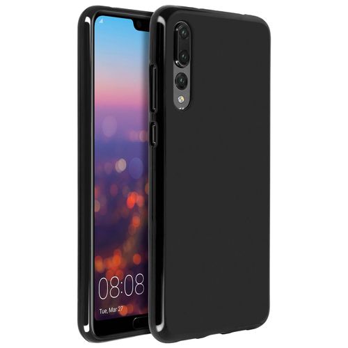 Coque Huawei P20 Pro Coque Silicone Gel Protection Dos Antitraces Noir