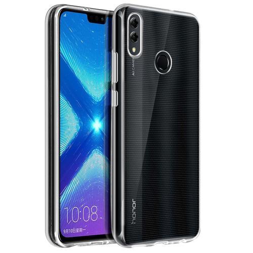 Coque Honor 8x Coque Protection Silicone Souple Ultra-Fine - Transparent