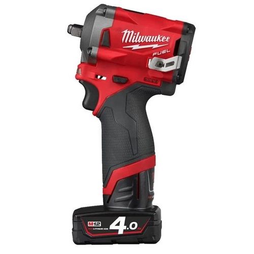 Milwaukee - Boulonneuse à choc FUEL 12 V Li-Ion 2.0/4.0 Ah 339 Nm carré 3/8" avec fixation O'Ring - M12 FIW38-422X