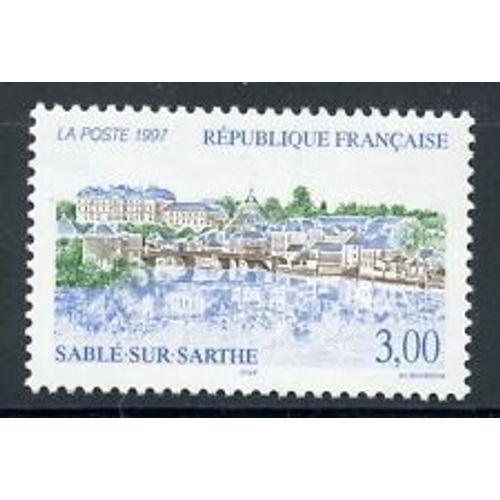 Timbres France 1997 Neuf ** Yt N° 3107 Sablé Sur Sarthe