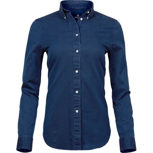 Chemise Femme Casual Twill - 4003 - Bleu Indigo - Manches Longues
