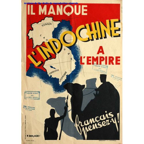 Affiche L'indochine