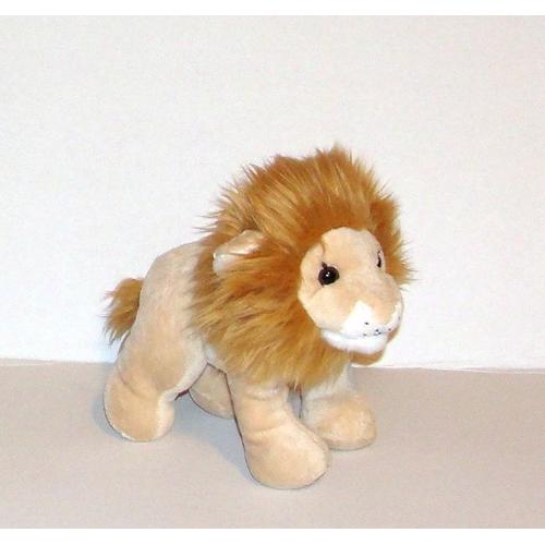 Peluche Lion Sonore Nounours 18cm