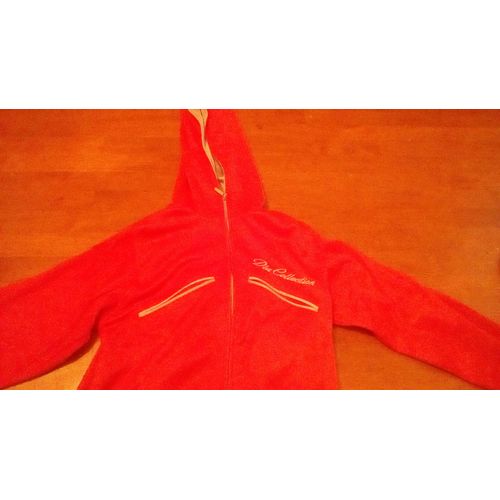 Veste Capuche Dia Rouge Taille S ..