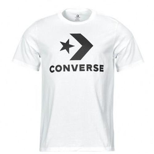 T-Shirt Converse Star Chevron Tee White Blanc