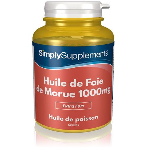 Huile De Foie De Morue 1000mg | 360 Gélules 