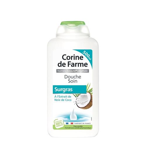Corine De Farme - Douche Soin Coco- Nettoie En Douceur - Respect De La Peau - 100% Fabriqué En France - 500ml 