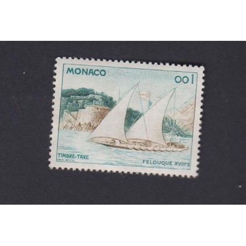 Bateau Monaco Felouque Timbre 001 Tp3