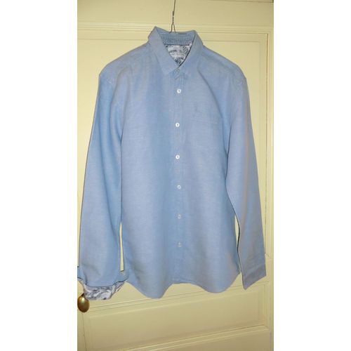 Chemise Coton Lin Fitted